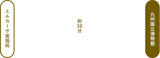 九州国立博物館へお車で行く場合